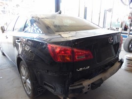 2007 Lexus IS250 Black 2.5L AT #Z24708